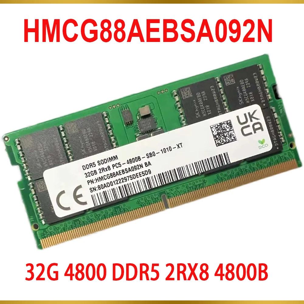SK ̴н RAM Ʈ ޸, 32GB, 32G, 4800, DDR5, 2RX8, 4800B, HMCG88AEBSA092N, 1 